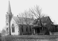 Photo of church that was built in 1884.
